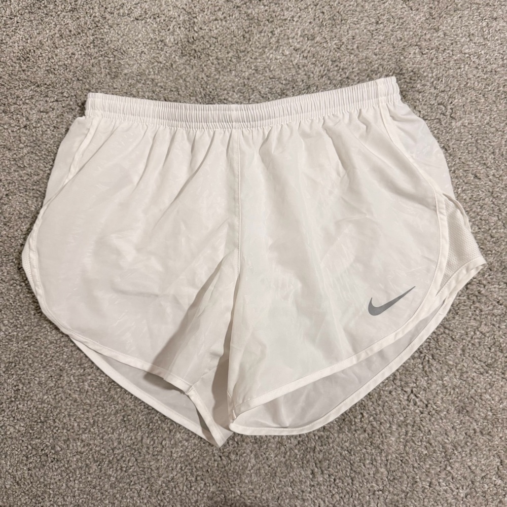 Nike Women's White Athletic Shorts